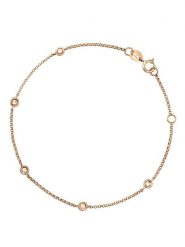 DIAMANTA Złota bransoletka "Sunshine" z diamentami rozmiar: onesize. Żółte bransoletki damskie DIAMANTA, złote. Za 1,348.99 zł.