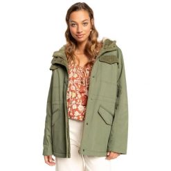 Kurtka zimowa damska Billabong So Easy parka. Zielone parki damskie Billabong, na zimę, xs, bez kaptura. W wyprzedaży za 306.00 zł.