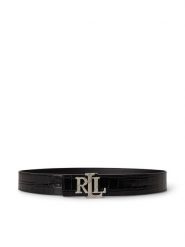 LAUREN RALPH LAUREN Pasek 412P18558001 Czarny. Czarne paski damskie Lauren Ralph Lauren, bez wzorów. Za 599.99 zł.