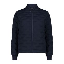 Damska kurtka puchowa CMP. Niebieskie kurtki damskie CMP, bez wzorów, z puchu, bez kaptura. Za 649.00 zł.