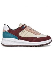 Geox Skórzane sneakersy "Pg1X B Abx" ze wzorem rozmiar: 39. Obuwie sportowe damskie Geox, z materiału, bez zapięcia. Za 386.53 zł.