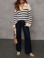 LA Angels Sweter w kolorze beżowym rozmiar: L. Brązowe swetry klasyczne damskie LA Angels, l, bez kołnierzyka. Za 152.99 zł.