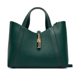 Torebka Furla. Zielone shopper bag Furla, bez wzorów, bez dodatków. Za 1,369.00 zł.