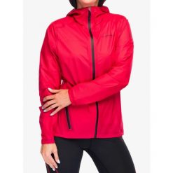 Kurtka biegowa damska La Sportiva Ethereal Pro Jacket. Czerwone kurtki damskie La Sportiva, bez wzorów, bez kaptura. Za 987.99 zł.