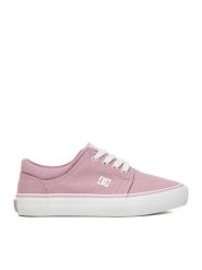 DC Shoes Tenisówki CEOWB-LEA-ZL-DC001-DZ Różowy. Czerwone buty sportowe dziewczęce DC Shoes, bez wzorów, z materiału, bez zapięcia. Za 109.99 zł.