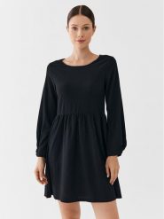 JDY Sukienka codzienna 15300701 Czarny Regular Fit. Czarne sukienki damskie JDY, bez wzorów, z syntetyku, bez ramiączek. Za 89.99 zł.