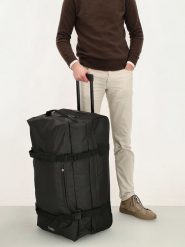 Beagles Torba podróżna w kolorze czarnym - 76 x 36 x 24 cm rozmiar: onesize. Czarne torby podróżne Beagles, bez wzorów, z materiału. Za 271.67 zł.