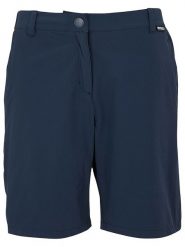 Regatta Szorty funkcyjne "Travel Light" w kolorze granatowym rozmiar: 46. Niebieskie spodenki sportowe damskie Regatta, bez wzorów, z materiału, outdoorowe. Za 159.95 zł.