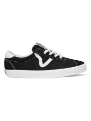 Vans Skórzane sneakersy "Sport" w kolorze czarnym rozmiar: 39. Czarne obuwie sportowe damskie Vans, bez zapięcia. Za 281.10 zł.