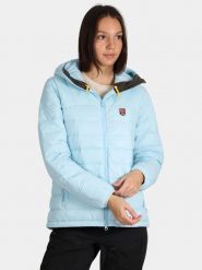 Kurtka Damska Fjallraven Expedition Pack Down Hoodie W. Niebieskie kurtki damskie Fjällräven, xs, bez wzorów, z materiału, bez kaptura. Za 1,725.65 zł.