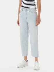 Tommy Hilfiger Jeansy WW0WW44370 Niebieski Tapered Fit. Niebieskie jeansy damskie Tommy Hilfiger. Za 319.99 zł.