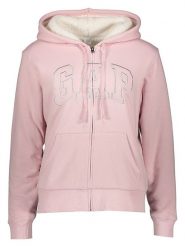 GAP Bluza w kolorze jasnoróżowym rozmiar: L. Różowe bluzy damskie GAP, l, bez wzorów, bez kaptura. Za 164.95 zł.