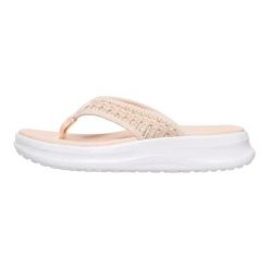 HeyDude Damskie Japonki Tide Flip. Białe klapki damskie Hey dude, bez wzorów, z materiału, bez obcasa, bez zapięcia. Za 219.00 zł.