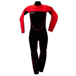 Kombinezon Piankowy Deep Sea dla Kobiet, w Całej Długości. Czerwone kombinezony damskie DEEP SEA, xs, bez wzorów, z neoprenu, bez kołnierzyka, bez ramiączek. Za 199.00 zł.