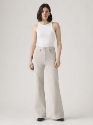 Levi's Dżinsy - Flared fit - w kolorze szarym rozmiar: W26/L32. Szare jeansy damskie Levi's, z podwyższonym stanem. Za 219.60 zł.
