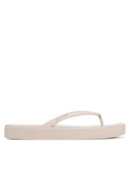 Crocs Japonki Miami Square Flatform Flip 214161 Brązowy. Brązowe klapki damskie Crocs, bez wzorów, z tworzywa sztucznego, bez obcasa, bez zapięcia. Za 179.99 zł.