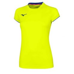 Jersey mizuno femme Core. Niebieskie koszulki sportowe damskie Mizuno, bez wzorów, z jersey, bez ramiączek, do biegania. Za 114.00 zł.