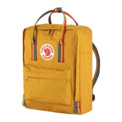 Plecak Fjallraven Kanken Rainbow Yellow Uniwersalny. Żółte plecaki Fjällräven, bez wzorów. Za 356.99 zł.
