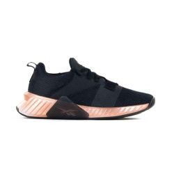 Buty do biegania damskie REEBOK FLASHFILM TRAIN 2.0 lekkie. Czarne obuwie sportowe damskie Reebok, z materiału, bez zapięcia, do biegania. Za 309.00 zł.
