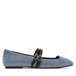 Baleriny Liu Jo. Niebieskie balerinki damskie Liu Jo, bez wzorów. Za 629.99 zł.