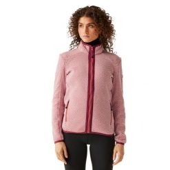 Damska Bluza Polarowa Elzie Z Pełnym Zamkiem Błyskawicznym. Czerwone bluzy damskie Regatta, na zimę, s, bez wzorów, z materiału, bez kaptura. Za 60.99 zł.