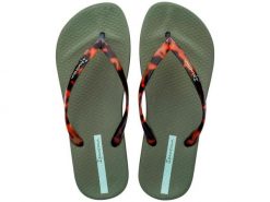 Japonki damskie Ipanema Anat Connect II. Niebieskie klapki damskie Ipanema, bez wzorów, z gumy, bez obcasa, bez zapięcia. Za 100.77 zł.