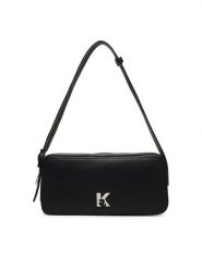 Karl Lagerfeld Jeans Torebka B2W30127 Czarny. Czarne torebki klasyczne damskie Karl Lagerfeld Jeans, z jeansu, bez dodatków. Za 709.99 zł.