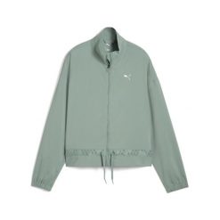 Damska kurtka LACE PUMA Green Moon. Zielone kurtki damskie Puma, na wiosnę, xs, bez wzorów, z tkaniny, z kapturem. Za 208.05 zł.