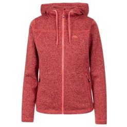 Bluza damska z kapturem Trespass Odelia B. Czerwone bluzy damskie Trespass, m, bez wzorów, z polaru, z kapturem. Za 172.00 zł.