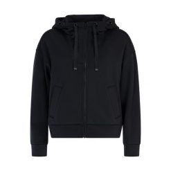 Bluza damska z kapturem Protest Face. Czarne bluzy damskie Protest, bez wzorów, z kapturem. Za 350.50 zł.