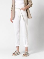 Rosner Dżinsy - Relaxed fit - w kolorze białym rozmiar: W46/L30. Białe jeansy damskie Rosner, z podwyższonym stanem. Za 208.99 zł.