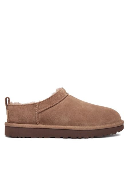Ugg Śniegowce W Classic Micro 1173891 Beżowy. Brązowe śniegowce damskie Ugg, ze skóry. Za 679.99 zł.
