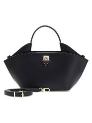 Guess Torebka w kolorze czarnym - 34 x 20 x 10 cm rozmiar: onesize. Czarne torebki klasyczne damskie Guess, z materiału, przez ramię, bez dodatków. Za 364.95 zł.