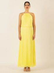 APART Sukienka w kolorze żółtym rozmiar: 38. Żółte sukienki damskie Apart, bez wzorów, bez ramiączek. Za 260.99 zł.