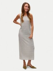 Vero Moda Sukienka codzienna Gina 10327658 Beżowy Regular Fit. Brązowe sukienki damskie Vero Moda, bez wzorów, z wiskozy, bez ramiączek. Za 109.99 zł.