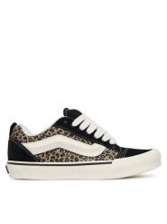 Vans Tenisówki Knu Skool VN000D756I71 Czarny. Czarne trampki damskie Vans, bez wzorów, ze skóry, bez zapięcia. Za 299.99 zł.