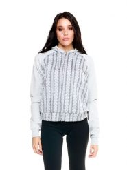 Bluza z kaptur na co dzień na siłownię. Czarne bluzy damskie LEONE 1947 APPAREL, s, bez wzorów, bez kaptura. Za 147.31 zł.