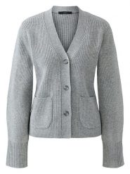 Oui Kardigan w kolorze szarym rozmiar: 44. Szare kardigany damskie Oui, bez wzorów. Za 339.99 zł.