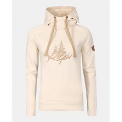 Damska bawełniana bluza z kapturem Kilpi NEA-W. Brązowe bluzy damskie Kilpi, bez wzorów, z bawełny, z kapturem. Za 318.77 zł.