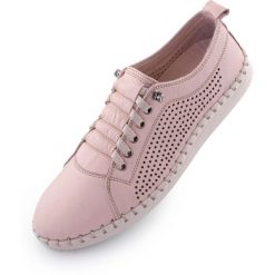 Damskie Skórzane Buty Nell Perform Cameo Różowe. Czerwone obuwie sportowe damskie 47 Brand, ze skóry, bez zapięcia, rowerowe. Za 352.99 zł.