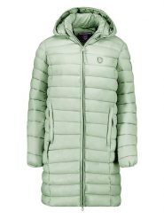 Canadian Peak Płaszcz pikowany "Akitaleak" w kolorze miętowym rozmiar: XL. Zielone płaszcze damskie Canadian Peak, xl, bez wzorów, bez kaptura. Za 197.63 zł.