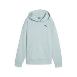 Bluza sportowa damska Puma Better Essentials. Niebieskie bluzy damskie Puma, na zimę, s, bez wzorów, z materiału, bez kaptura. Za 334.00 zł.