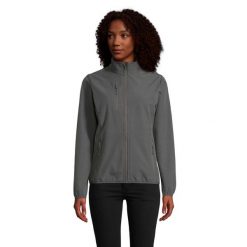 Damska Kurtka Soft Shell Falcon Zapinana Na Zamek Błyskawiczny. Brązowe kurtki damskie SOL'S, s, bez wzorów, bez kaptura. Za 227.99 zł.