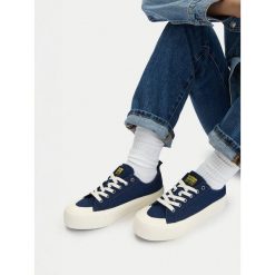 Trampki G-Star. Niebieskie trampki damskie G-Star, bez wzorów, bez zapięcia. Za 143.99 zł.