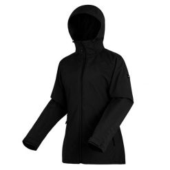 Damska kurtka wodoodporna 3 w 1 Regatta Corviver. Niebieskie kurtki damskie Regatta, bez wzorów, z puchu, bez kaptura. Za 403.60 zł.