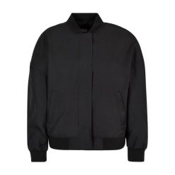 Damska kurtka typu oversize Urban Classics. Czarne kurtki damskie Urban Classics, m, bez wzorów, z materiału, bez kaptura. Za 270.55 zł.