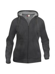 Clique Basic Hoody Full Zip Women – damska bluza z kapturem anthracite –. Szare bluzy damskie CLIQUE, l, bez wzorów, z bawełny, z kapturem. Za 187.61 zł.