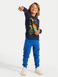 Coccodrillo Bluzka ZC4143104DBK Granatowy Regular Fit. Niebieskie t-shirty i koszulki chłopięce COCCODRILLO, bez wzorów, z bawełny, bez kołnierzyka, bez ramiączek. Za 39.99 zł.