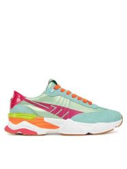 Steve Madden Sneakersy Setback SM11003600 Zielony. Zielone obuwie sportowe damskie Steve Madden, z materiału, bez zapięcia. Za 319.99 zł.