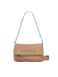 Steve Madden Torebka Bfin-V SM13001558 Beżowy. Brązowe listonoszki damskie Steve Madden, bez wzorów, ze skóry, bez dodatków. Za 359.99 zł.